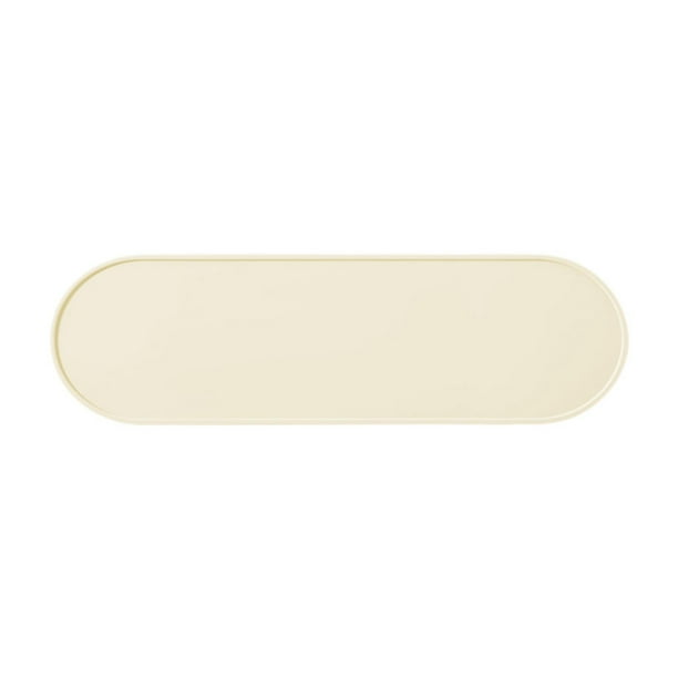 Tapete de silicona, mantel individual resistente al calor, mantel impermeable, mantel de cocina a prueba de aceite Beige
