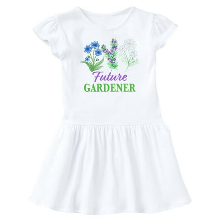 

Inktastic Future Gardener Gift Baby Girl Dress