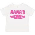 thumbnail image 3 of Inktastic Mama's Girl Pink with Hearts Girls Toddler T-Shirt, 3 of 5