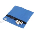 thumbnail image 3 of MUXSAM 1 Piece Golf Tee Bag Nylon Blue 16 x 14cm Great Accessory for Golf Enthusiasts, 3 of 5
