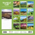 thumbnail image 2 of World of Golf 2025 Square Wall Calendar, 2 of 3