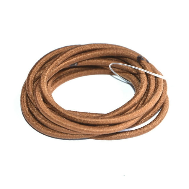 pitrice 10 Pièces Bandes de Cheveux Mélangés Extensible Réglable Décoratif Haute Élasticité Titulaire de Queue de Cheval de Protection Filles Accessoires Café