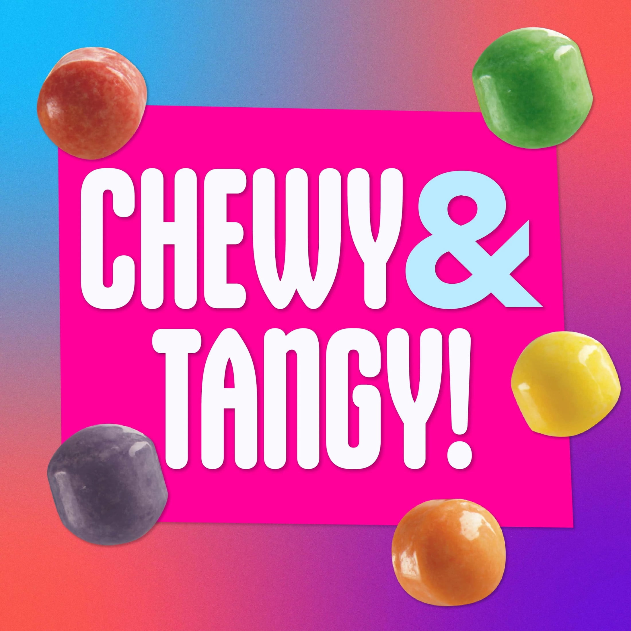 SweeTARTS Mini Chewy, Candy, Mixed Fruit, 12 oz Bag
