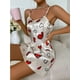 thumbnail image 5 of Camisones de seda satinada de imitación para mujer, ropa de dormir con estampado, vestido de noche con tirantes, lencería Sexy, ropa de casa, bata para el hogar, 5 of 5