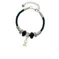 thumbnail image 2 of Delight Jewelry Goldtone Stethoscope Niece Celtic Knot Leather Bead Bracelet, 7"+2" Extender, 2 of 4