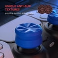 thumbnail image 5 of PlayVital 3 Height Hurricane Thumbs Cushion Caps Thumb Grips for ps5, for ps4, Thumbstick Grip Cover for Xbox Core Wireless Controller, Thumb Grips for Xbox One, Elite Series 2, for Switch Pro - Blue, 5 of 8