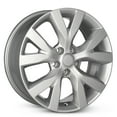 thumbnail image 2 of For 2003-2020 Nissan Murano 18 Inch Painted Silver Rim - OE Direct Replacement - Road Ready Car Wheel, 2 of 9