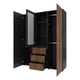 thumbnail image 4 of ARMARIO COVALT 160CM cafe, 4 of 14