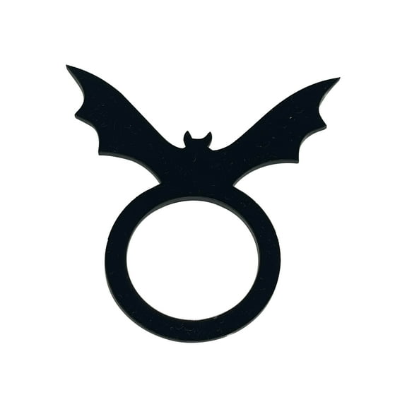 Acahhotxx Halloween Witch Hat Napkin Rings Pumpkin/Bat/Spiders Shape Napkin Holder Funny Party Decorations for Halloween Bash