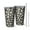 Black Daisy Flower-2, variant on 16oz Tumblers Black Daisy Flower Pattern Stainless Steel Vacuum Insulated Double Wall Travel Tumbler Cups Mug with Lid and Straw,Cleaning Brush for Coffee,Tea