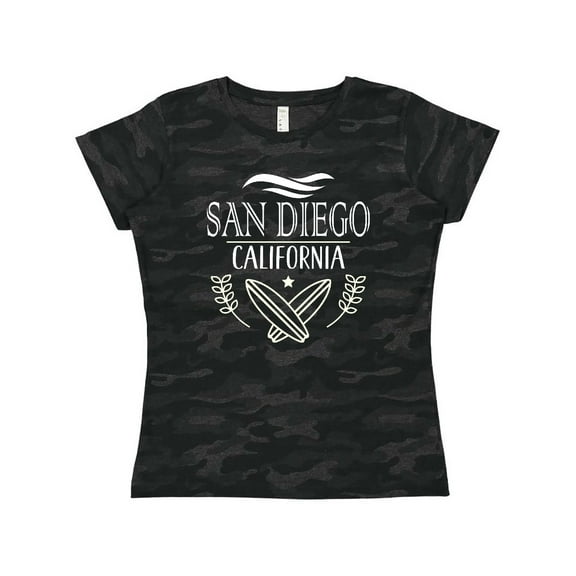 Inktastic San Diego California Cute Surfing Women's T-Shirt