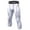 W, variant on DABOOM 1 Pack Men's 3/4 Compression Pants, Running Workout Tights, Cool Dry Capri Athletic Leggings, Yoga Gym Base Layer