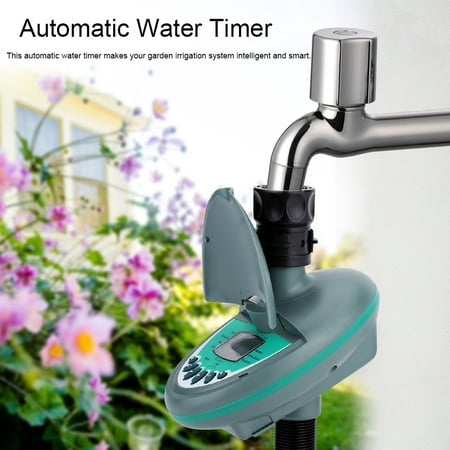 Automatic Smart LCD Display Electronic Garden Water Timer Watering Irrigation System Controller, Irrigation Controller, Automatic Water (Best Smart Irrigation Controller 2019)