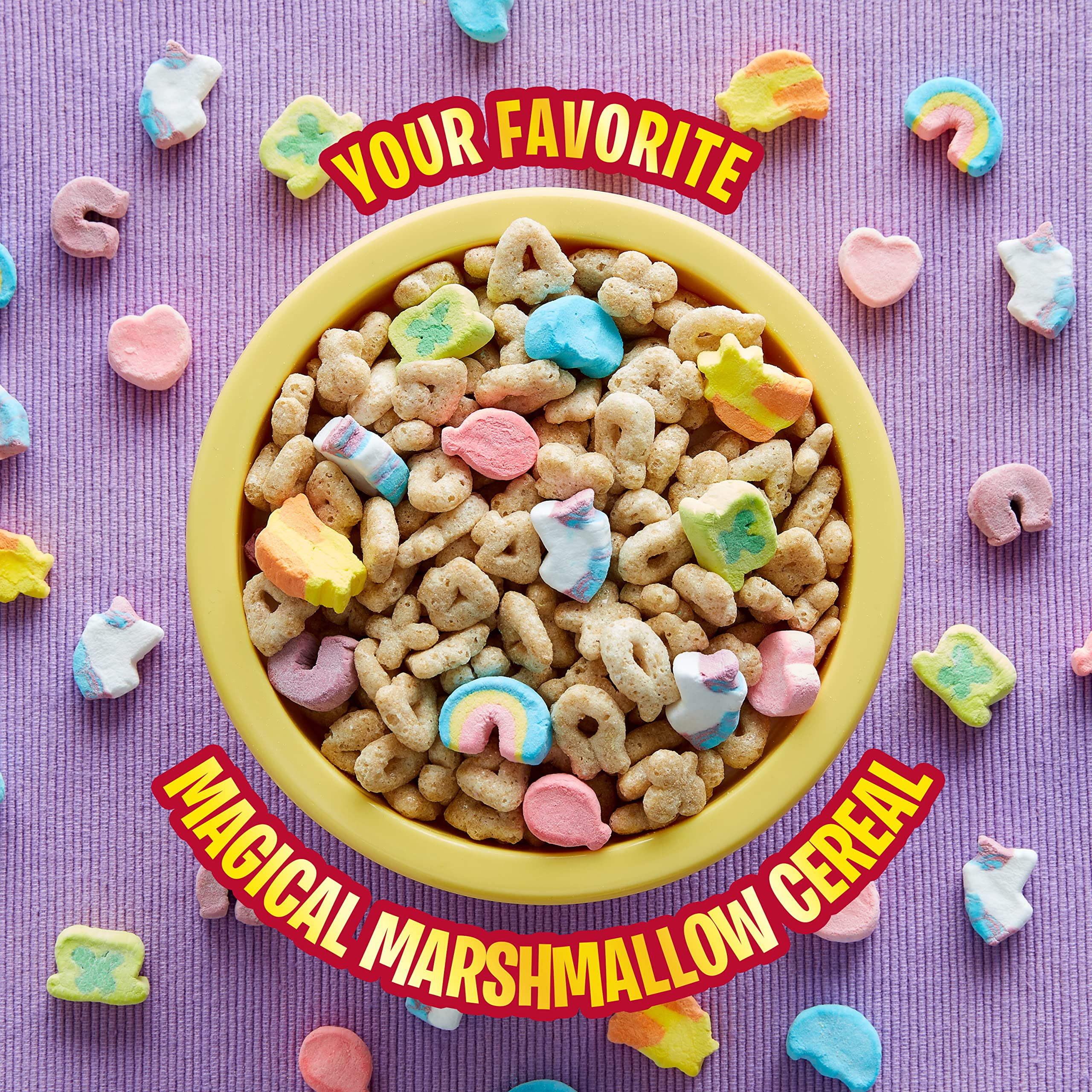Lucky Charms Breakfast Cereal 18.6 oz (Pack of 16)