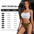 thumbnail image 2 of Thongs for Women - Beautiful Sunflower No Show Seamless Womens Thongs Underwear, Soft Stretch G String Thongs for Women,Cuteness Ladies Thong Bikini Panties Briefs, 2 of 5