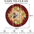thumbnail image 3 of Round Fall Tablecloth, Fall Round Tablecloth 60 Inch, Autumn Pumpkin Thanksgiving Tablecloth Round, Fall Table Cover Round, 3 of 5