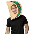 thumbnail image 2 of Déguisement de Tacos Rasta Imposta Masque Visage Ouvert, 2 of 4