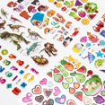 thumbnail image 2 of Diffetent 3D Stickers for Kids Toddlers Puffy Stickers Variety Pack for Scrapbooking Bullet Journal Including Cartoon Animal N heqiyong toy, 2 of 2
