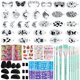 thumbnail image 1 of Kit de pintura facial Faceura de 61 piezas con pinceles, plantillas y más, 1 of 7