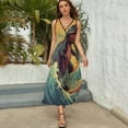 thumbnail image 4 of Surfing Dinosaurs Sleeveless Dress Woman Fashion Long Dresses Women's Summer Suit Dress 2025, 4 of 6