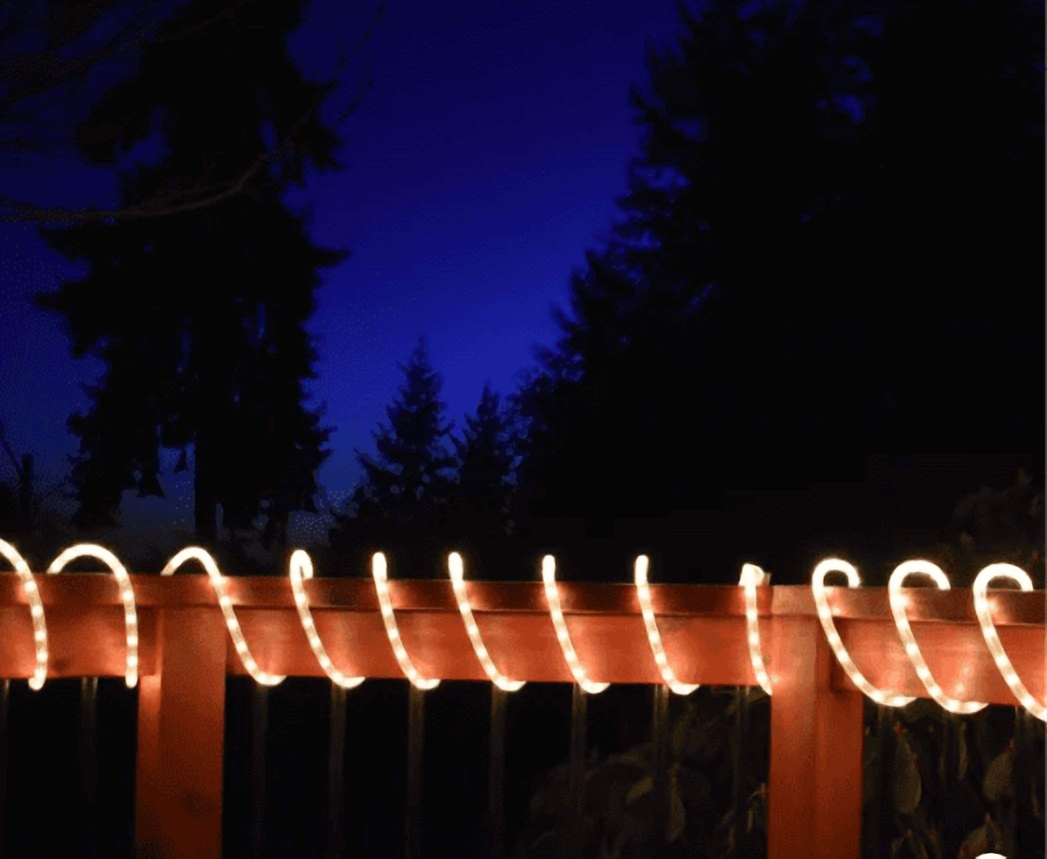 GVL 18’ Color Changing LED Rope Light with Remote Control, 2-pack