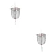thumbnail image 4 of Greeniant Oceans River Lake Baitcasting jaula de pesca portátil reutilizable Metal cebo alimentador Snap Hook Tackles equipo al aire libre Type2 NO2, 4 of 6
