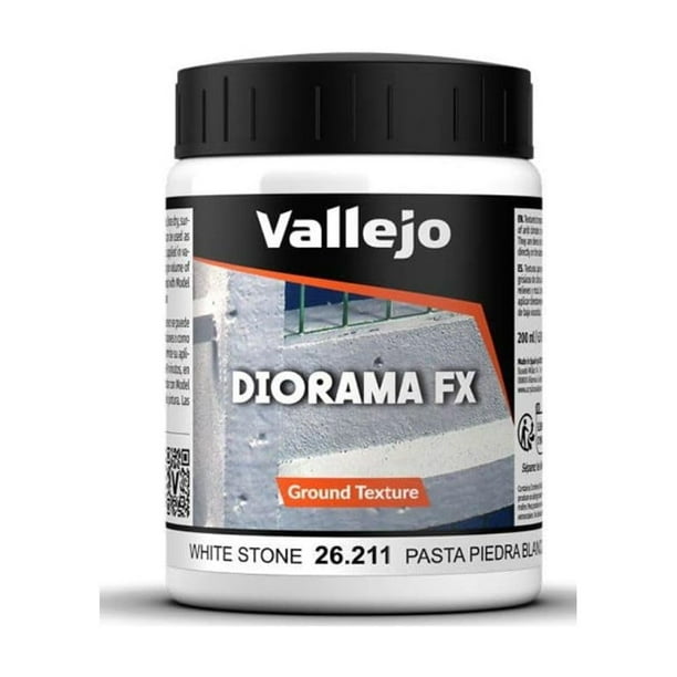 Pintura Vallejo Diorama FX White Stone 200 ml Acrílico