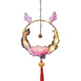 thumbnail image 5 of Tnobhg DIY Chinese Dragon Lantern Kit with Tassels Simulated Flower Fine Workmanship Handheld Festive Lantern Decoration, 5 of 8