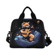 thumbnail image 3 of joogoo Fox Play Guitar Insulated Lunch Bags Reusable Cooler Box with Shoulder Strap, 3 of 6
