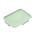 thumbnail image 2 of Koadzawe Dinner Tray, Unbreakable Lunch Tray, Decorative Food Serving Tray, Coffee Table Tray, Wheat Straw Tray Tea Platter For Couch, Party, Dining, Picnic, Snack, Appetizer, 2 of 8