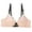 Pink, variant on ,Women's Sexy Lace Underwire Bralettes Gathering Push up Bras Everyday Comfort Support Bra White 32
