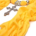 thumbnail image 3 of Elegant Cross Charm Pendant Jewelry Necklace Scarf, 3 of 3