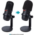 thumbnail image 3 of wqlpp-SoloCast Pop Filter- HyperX SoloCast Mic Foam Cover Windscreen, Prefect Microphone Cover Compatible with HyperX SoloCast to Reduce Noise, 3 of 4