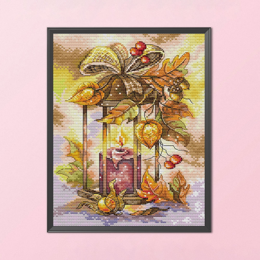 Kit De Punto De Cruz Para Principiantes - Cuadro 'Mujer Llorando' 50x70 Cm, Tela 14Ct, Hilos Incluidos, Ideal Para Adultos Y Niños