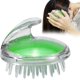 thumbnail image 2 of 1 pieza de cepillo de lavado de cabello verde, cepillo de masaje para limpiar el cuero cabelludo, peine de plástico con bolsa de aire, cepillo de peine de peluquería JM, 2 of 5