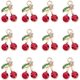 thumbnail image 1 of Colgantes de fresa esmaltados, lindos colgantes kawaii de frutas y verduras en miniatura, paquete al por mayor, 1 of 9