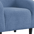 thumbnail image 6 of Renwick Modern Boucle Upholstered Accent Chair, Blue, 6 of 7