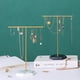 thumbnail image 1 of Estante de joyería europeo, estante de almacenamiento de aretes, tocador de escritorio, acabado, estante de exhibición de collares de joyería, 1 of 5