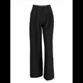 thumbnail image 3 of Pantalones de Trabajo para Mujer, de Pierna , de Vestir, de Cintura Alta, Informales, para Oficina y Negocios Negro S, 3 of 7