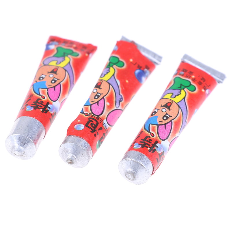 5Pc Baby Kids Bubble Gum Toy Reminiscence Toys Random New Blowing Glue W0U8 