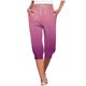 thumbnail image 1 of Mujeres Capri Pantalones Elástico Corbata Cintura Suelta Ajuste con Bolsillos, Casual Y Cómodo Pantalones de Cintura Elástica para las Mujeres, 1 of 6