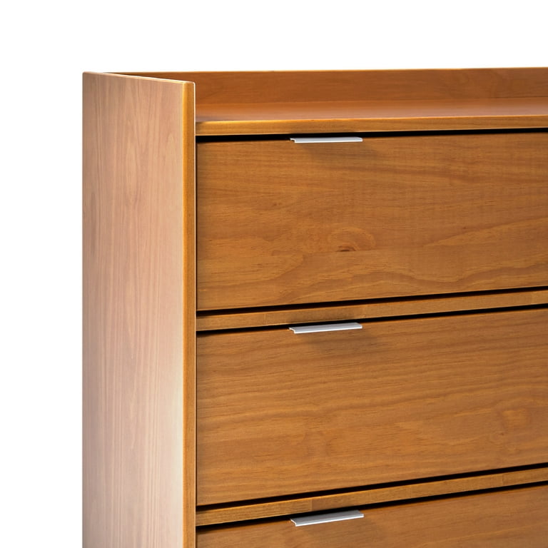 caramel brown dresser Legacy Solid Wood Dresser Walnut