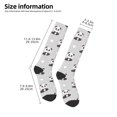 thumbnail image 2 of Naloa Panda Bear Thigh High Socks Extra Long Stretchy Sock Women Over Knee High Opaque Stocking Daily Wear, 2 of 6