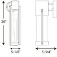 thumbnail image 6 of Z-1030 Collection One-light LED medium wall lantern, 6 of 7
