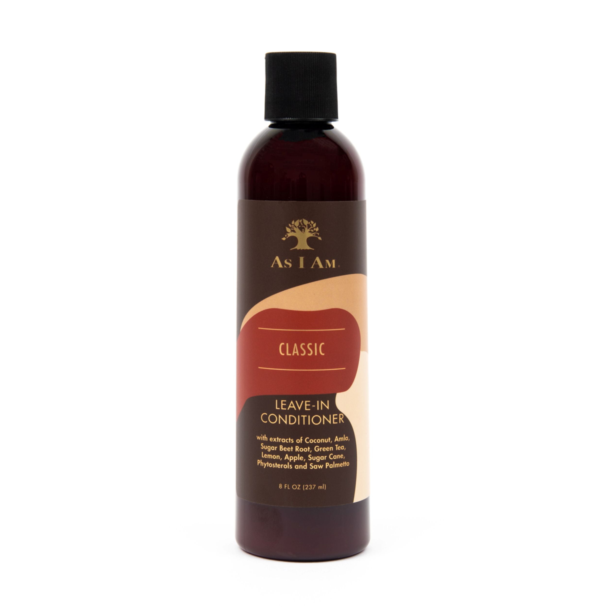 (2 pack) As I Am Coconut Leave In Conditioner for Dry Hair Hydration and Frizz Control Moisture Care 8 fl.oz. with Green Tea and Saw Palmetto