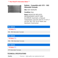 thumbnail image 2 of Radiator - Compatible with 1979 - 1985 Oldsmobile Toronado 1980 1981 1982 1983 1984, 2 of 2