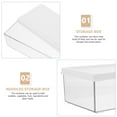 thumbnail image 3 of WASHWEPE 2Ud Caja Transparente Para Almacenamiento De Noodles Y Con, 3 of 8