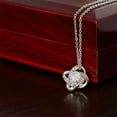 thumbnail image 4 of To The Best Future Mother-in-law, Gift For Future Mom-in-law, Mother In Law Thank You Gift Necklace, Christmas Gifts, Birthday Gifts, Love Knot Necklace, Gift Box Included, 4 of 5