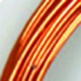 thumbnail image 2 of The Ribbon People 2mm Shimmering Brown Copper Designer Aluminum Wire- Approximately 63 Yards, 2 of 2