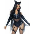 thumbnail image 3 of Leg Avenue Women's Midnight Bat Costume, 3 of 5